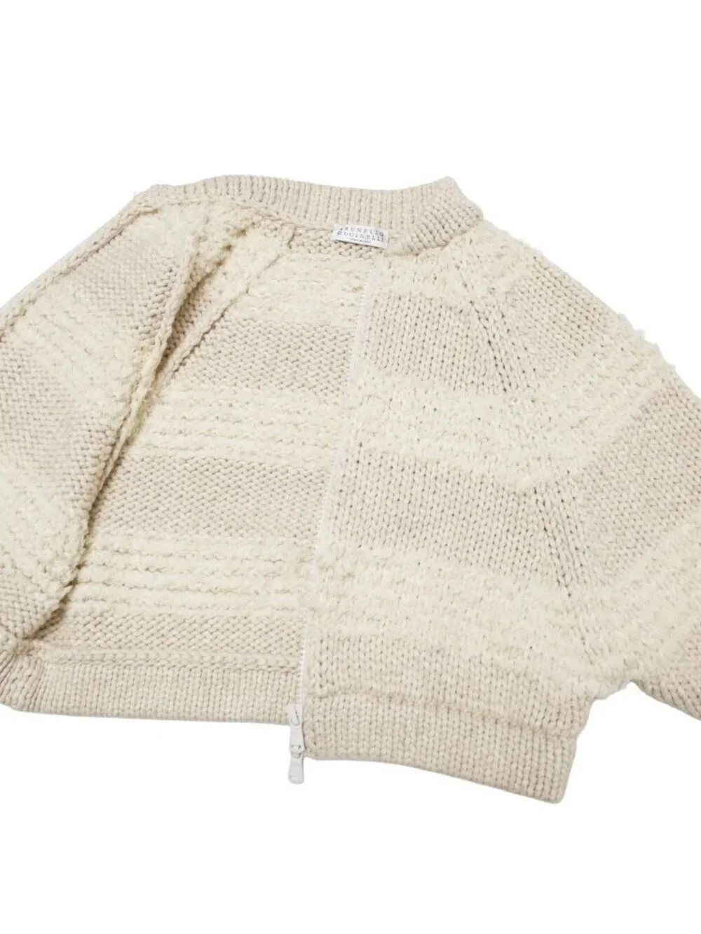 Brunello Cucinelli Knit S Zip Up Jacket Low Gauge